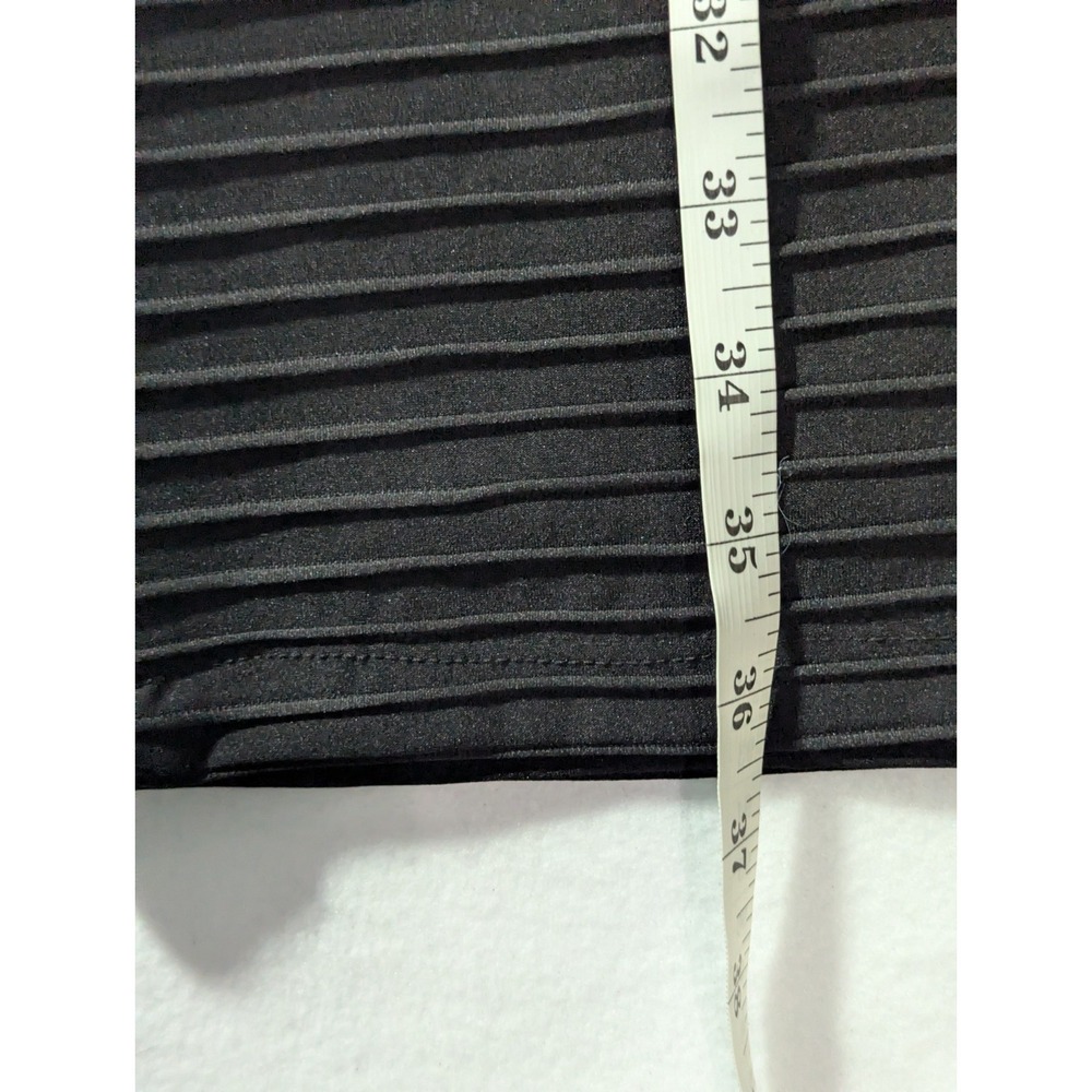Eliza J Black Ribbed Bodycon Dress Cutout Back Sleeveless Women's‎ 6 - Picture 9 of 11